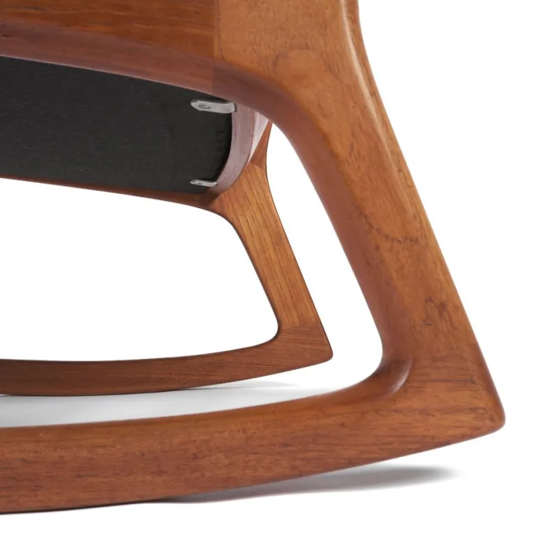 New Pamono Rocking Armchair by Ole Wanscher for Cado, Denmark, 1960s