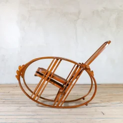 Best Pamono Rocking Chair by Antonio Volpe, 1930s