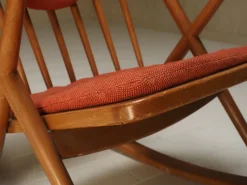 Pamono Rocking Chair by Frank Reenskaug for Bramin, 1958> Rocking Chairs