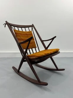 Clearance Pamono Rocking Chair by Frank Reenskaug for Bramin, 1960s