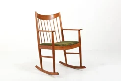 Hot Pamono Rocking Chair by Helge Sibast, 1960s