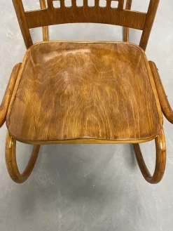 New Pamono Rocking Chair by Koloman Moser for J.J.Kohn, 1890s
