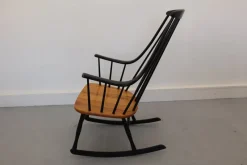 Pamono Rocking Chair by L. Larsson, Sweden, 1960s><noscript><img width=
