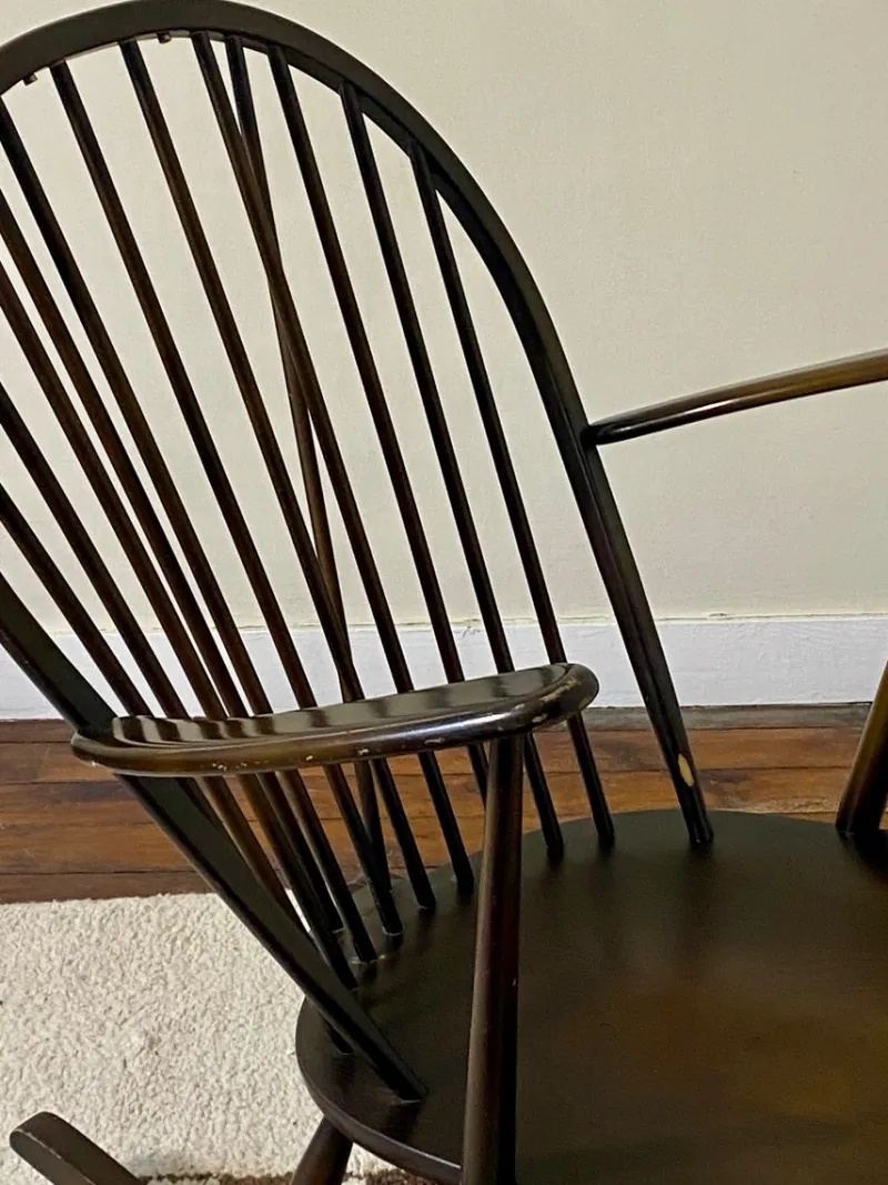 Pamono Rocking Chair by Lucian Ercolani for Ercol, 1950s> Rocking Chairs