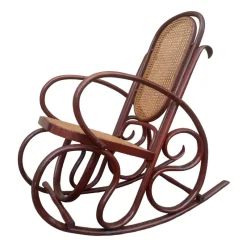 Pamono Rocking Chair in Beech by Michael Thonet> Rocking Chairs