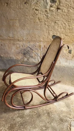 Pamono Rocking Chair in Bentwood, Early 20th Century> Rocking Chairs