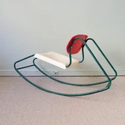 Discount Pamono Rocking Chair in the Style of Dirk Van Sliedrecht, 1960s
