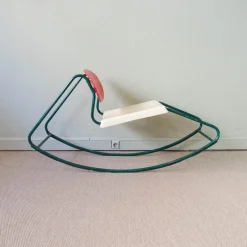Discount Pamono Rocking Chair in the Style of Dirk Van Sliedrecht, 1960s