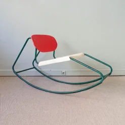 Discount Pamono Rocking Chair in the Style of Dirk Van Sliedrecht, 1960s
