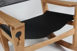 Hot Pamono Rocking Lounge Chair attributed to Hans J. Wegner for Getama, 1970s