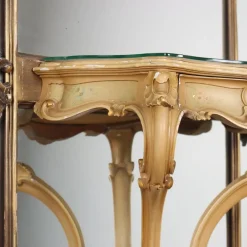 Pamono Rococo Style Gilded Wood Mirror, Italy, 20th Century><noscript><img width=