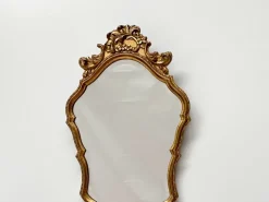 Pamono Rococo Style Ornate Gilt Wall Mirror with Beveled Glass, 1930s> Mirrors