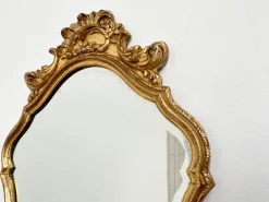 Pamono Rococo Style Ornate Gilt Wall Mirror with Beveled Glass, 1930s><noscript><img width=