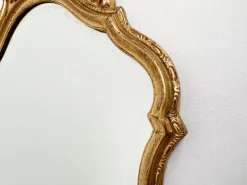 Pamono Rococo Style Ornate Gilt Wall Mirror with Beveled Glass, 1930s><noscript><img width=