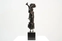 Pamono Roger Bonduel, Abstract Sculpture, 1960s, Bronze> Abstraction