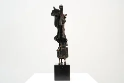 Pamono Roger Bonduel, Abstract Sculpture, 1960s, Bronze><noscript><img width=