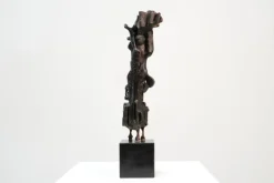 Pamono Roger Bonduel, Abstract Sculpture, 1960s, Bronze><noscript><img width=