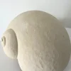 Pamono Roger Denton, Large Hand Carved Shell Sculpture, 2000s, Limestone> Minimalist