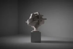 Pamono Roger Desserprit, Large Abstract Sculpture, 1969, Concrete> Sculpture