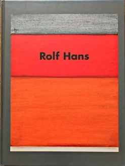 Sale Pamono Rolf Hans, Large Framed Monochrome Oil Pastel on Cardboard, 1986