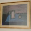 Pamono Rolf Palvén, Jug and Fruit, 1968, Oil on Panel> Mid-Century