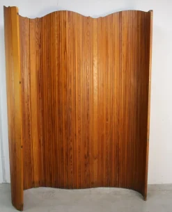 Discount Pamono Roller Screen in Pine Wood, SNSA, 1950s
