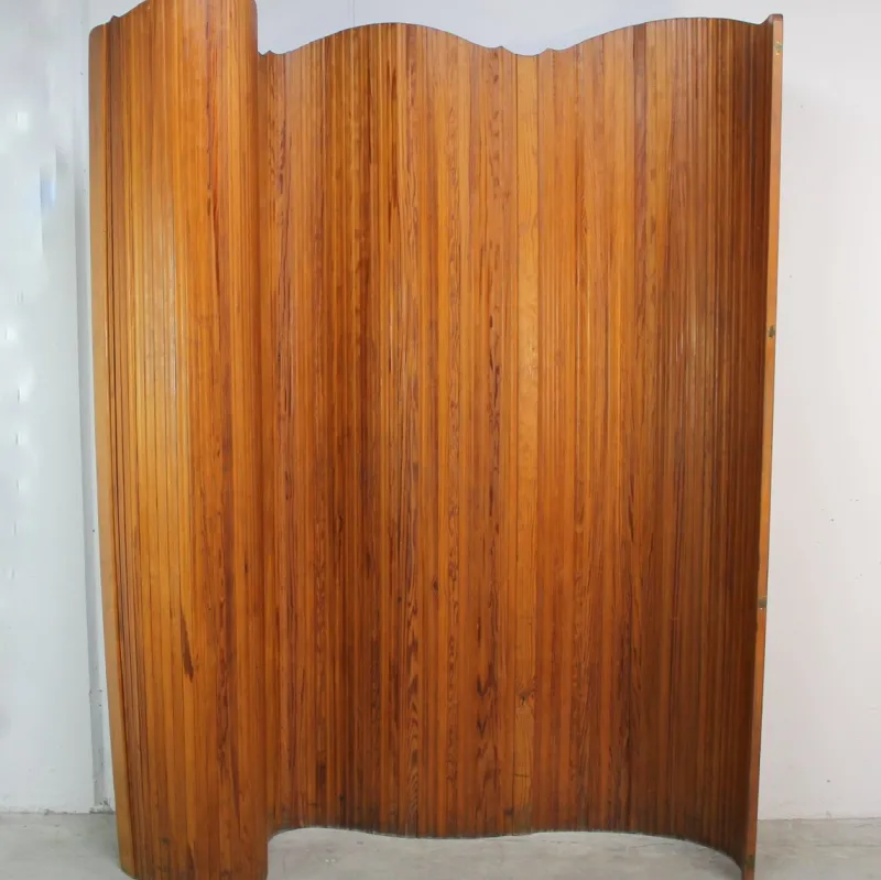 Discount Pamono Roller Screen in Pine Wood, SNSA, 1950s
