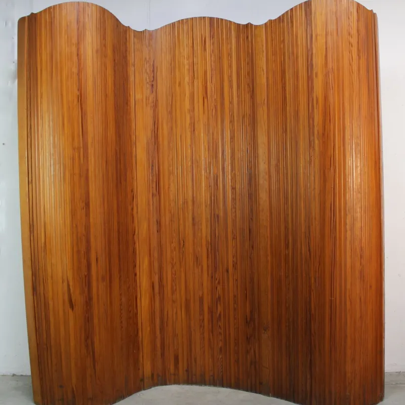 Discount Pamono Roller Screen in Pine Wood, SNSA, 1950s