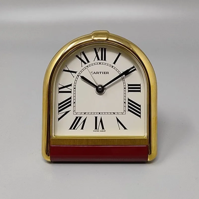 New Pamono Romane Alarm Clock from Cartier, Switzerland, 1980s