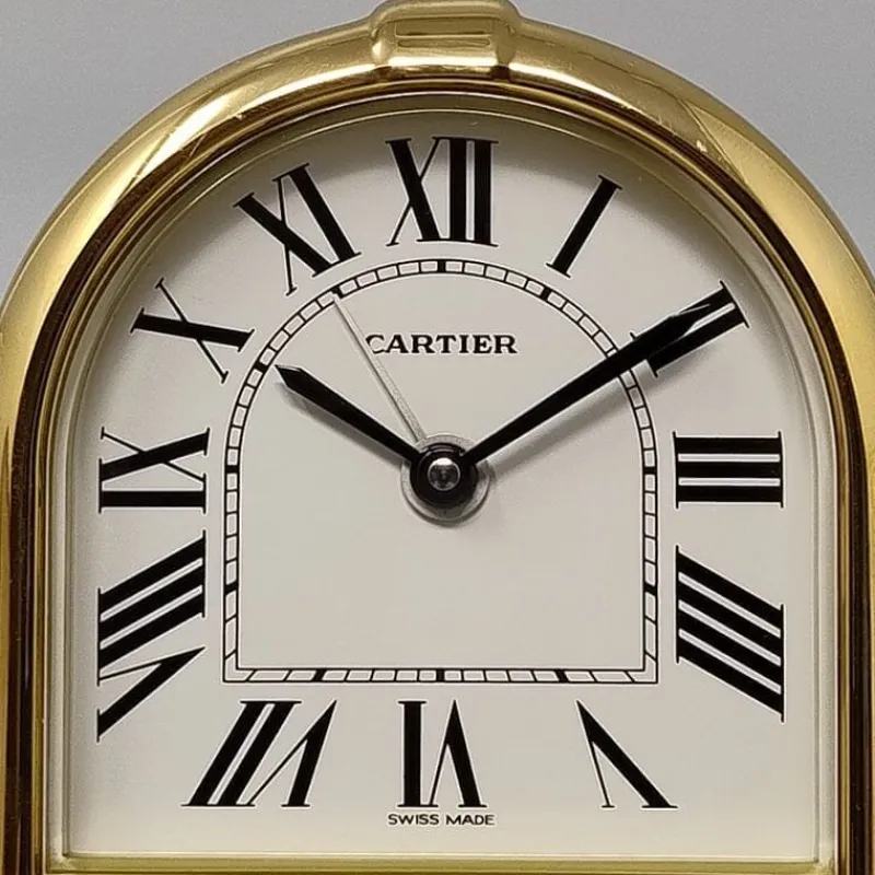 New Pamono Romane Alarm Clock from Cartier, Switzerland, 1980s