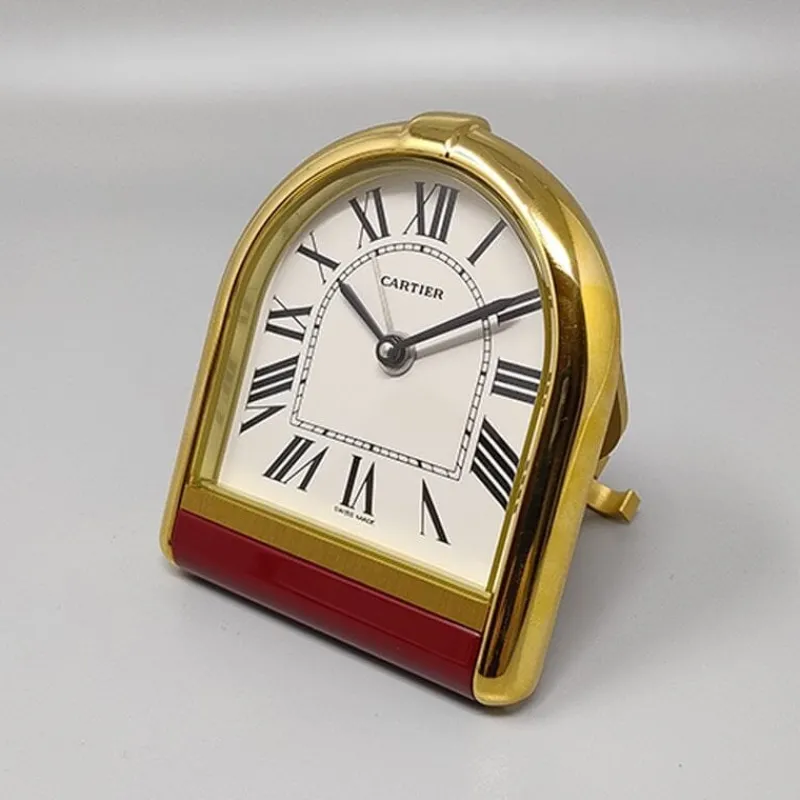 New Pamono Romane Alarm Clock from Cartier, Switzerland, 1980s