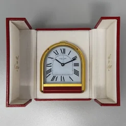 New Pamono Romane Alarm Clock from Cartier, Switzerland, 1980s
