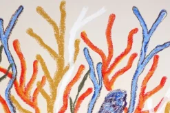 Pamono Romina Milano, Blue Coral Seascape, 2025, Mixed Media on Paper><noscript><img width=