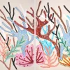 Discount Pamono Romina Milano, Pastel Coral Reef in Pink Diptych, 2025, Gouache on Paper