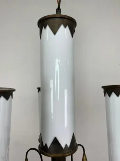 Sale Pamono Rondocubist Hanging Lamp, 1930s