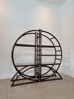Pamono Room Divider in Brown Rattan> Room Dividers & Screens