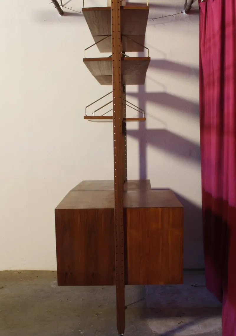 Pamono Room Divider in Teak by Poul Cadovius, 1960s> Room Dividers & Screens