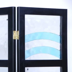 Pamono Room Divider with 12 Murano Glass Tiles, 1990s><noscript><img width=