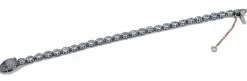 Best Pamono Rose Gold and Silver Snake Bracelet with Diamonds, Topaz and Tsavorite