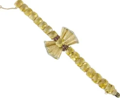 Pamono Rose Gold Bracelet with Diamonds, Rubies & Yellow Topaz><noscript><img width=