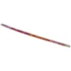 Pamono Rose Gold Tennis Bracelet with Amethysts and Tourmaline> Bracelets