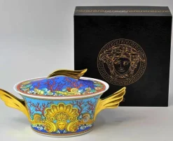 Pamono Rosenthal Versace Soup Tureen with Lid by Versace Home Collection> Tabletop