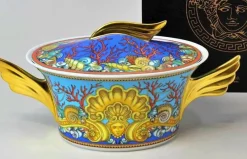 Pamono Rosenthal Versace Soup Tureen with Lid by Versace Home Collection><noscript><img width=
