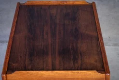 Pamono Rosewood Bar Cart by Edmund Brouer, Denmark, 1970s><noscript><img width=