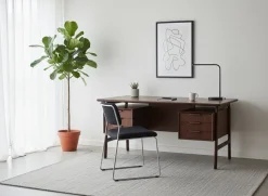Pamono Rosewood Desk by Gunni Omann for Omann Jun Møbelfabrik, 1960s> Desks