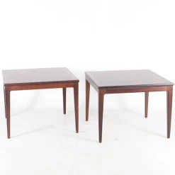 Sale Pamono Rosewood End Tables, 1970s, Set of 2
