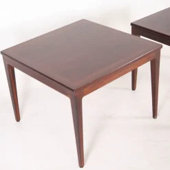 Sale Pamono Rosewood End Tables, 1970s, Set of 2