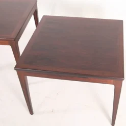 Sale Pamono Rosewood End Tables, 1970s, Set of 2