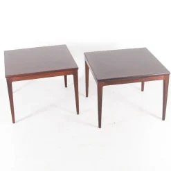 Sale Pamono Rosewood End Tables, 1970s, Set of 2