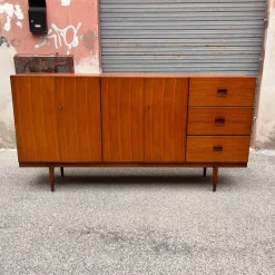 Pamono Rosewood Sideboard with Drawers, Doors and Internal Shelves from Swissform, 1950s><noscript><img width=